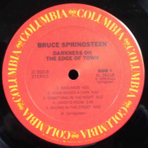 BRUCE SPRINGSTEEN - Darkness on the edge of town