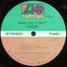 JEAN-LUC PONTY - Fables