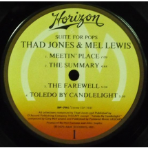 THAD JONES & MEL LEWIS - Suite For Pops