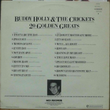 BUDDY HOLLY & THE CRICKETS - 20 Golden Greats
