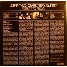 jesper thilo / clark terry quintet - tribute to frog