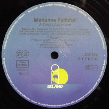 MARIANNE FAITHFULL - A child's adventure