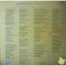 LATIN QUARTER - Modern Times