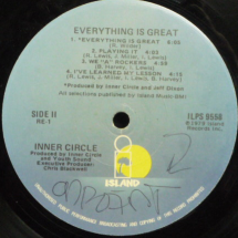 INNER CIRCLE - Everything is great