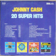 JOHNNY CASH - 20 super hits