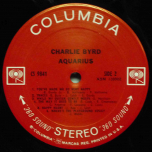 CHARLIE BYRD - Aquarius