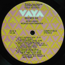 MONGO SANTAMARIA - Afro-Indio