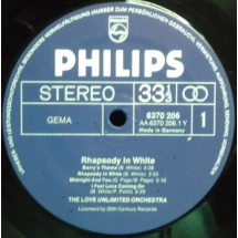 THE LOVE UNLIMITED ORCHESTRA - Rhapsody In White
