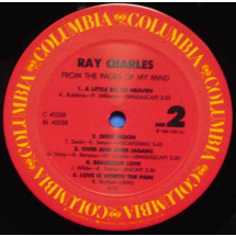 RAY CHARLES - From the pages of my mind