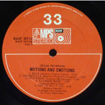 OSCAR PETERSON - Motions & Emotions
