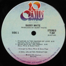 BARRY WHITE - I've got so much to give
