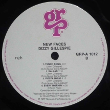 DIZZY GILLESPIE - New Faces