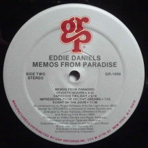 EDDIE DANIELS - Memos from Paradise