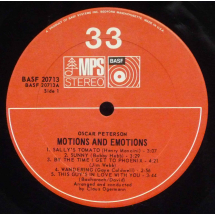 OSCAR PETERSON - Motions & Emotions