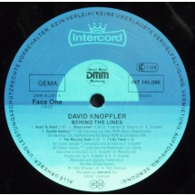 DAVID KNOPFLER - Behind the lines