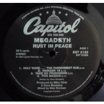 MEGADETH - Rust in peace