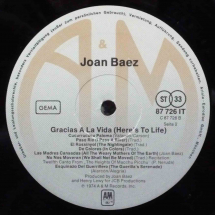 JOAN BAEZ - Here's to life