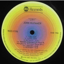JOHN KLEMMER - Cry