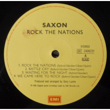 SAXON - Rock the nations