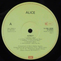 ALICE - Azimut