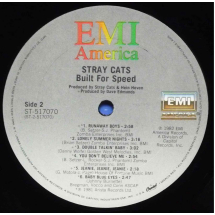 STRAY CATS - Built for speed