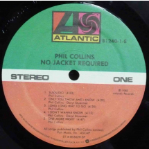 PHIL COLLINS - No jacket required
