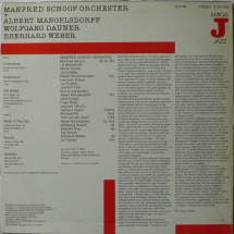 Manfred Schoof Orchester + Albert Mangelsdorff / Wolfgang Dauner / Eberhard Weber