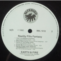 EARTH AND FIRE - Reality fills fantasy
