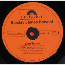 BARCLAY JAMES HARVEST - Live Tapes