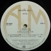 styx - crystal ball