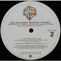 MICHAEL FRANKS - One Bad Habit