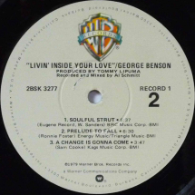 GEORGE BENSON - Livin' inside your love