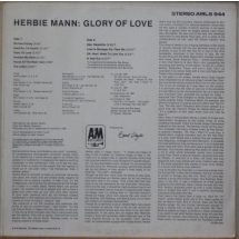 HERBIE MANN - Glory of love
