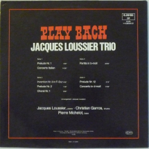 jacques loussier trio play bach