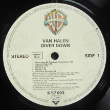 VAN HALEN - Diver down