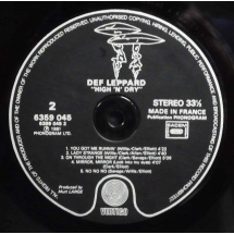 DEF LEPPARD - High 'n' dry