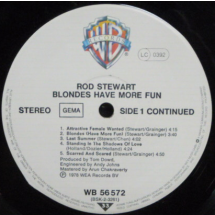 ROD STEWART - Blondes have more fun