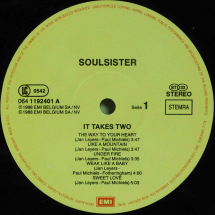 SOULSISTER - It takes two