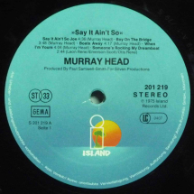 MURRAY HEAD - Say it ain't so