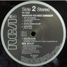 RICK ASTLEY - Whenever you need somebody