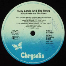 HUEy LEWIS AND THE NEWS