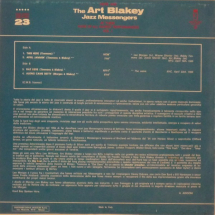 ART BLAKEY - At his rare of all rarest performances, Vol.1