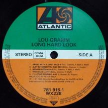 LOU GRAMM - Long Hard Look