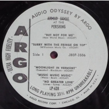 AHMAD JAMAL TRIO - But not for me