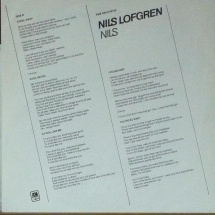 NILS LOFGREN - Nils