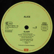 ALICE - Elisir