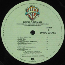 DAVID GRISMAN - Dawg Jazz
