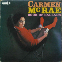 CARMEN McRAE - Book of ballads