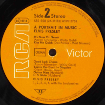 ELVIS PRESLEY - A Portrait In Music