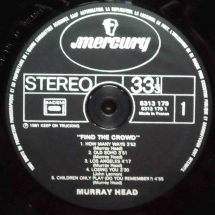 MURRAY HEAD - Find the crowd